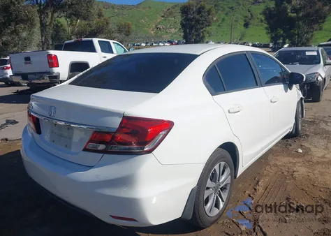 2014 Honda Civic Lx из США, поврежденный, VIN 19XFB2F50EE045571